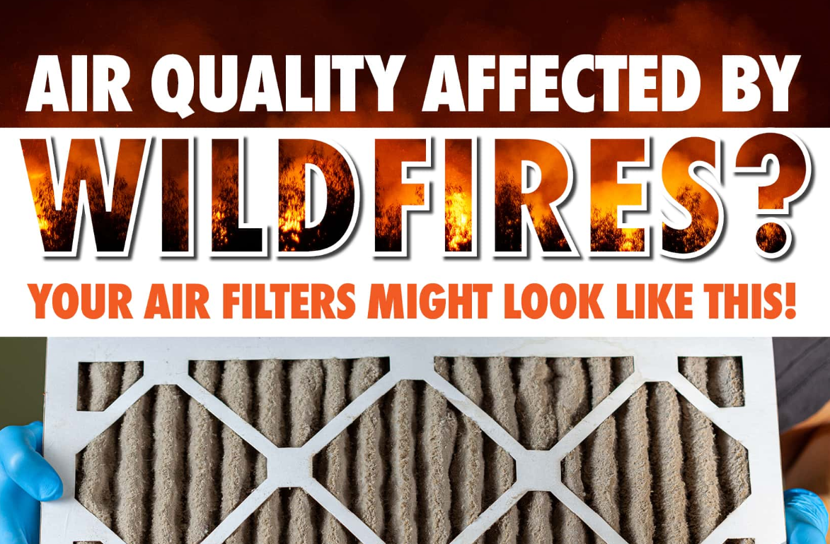 wildfire air quality blog by Retail Mechanical Services